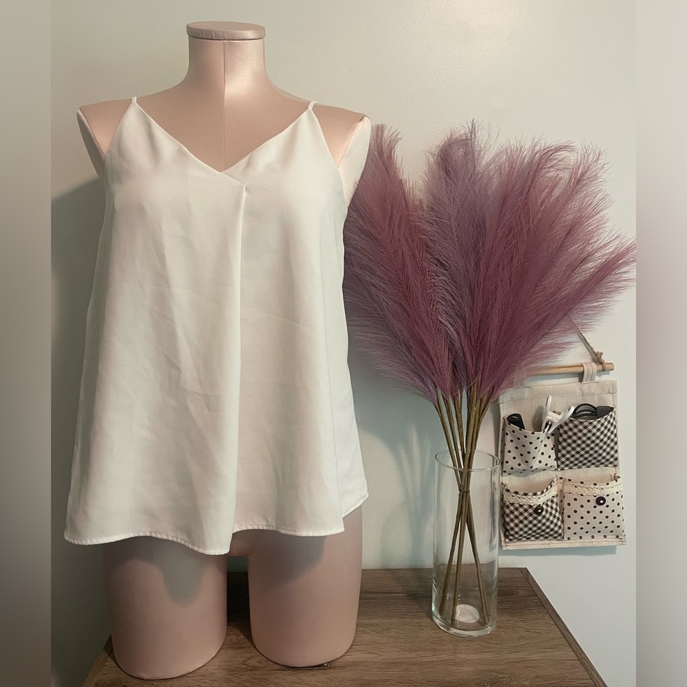 Uniqlo White Camisole - Small